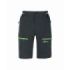 Upower Ares Bermudas de Trabajo con Corte Jogging - Talla XS - Multibolsillos con Cremallera y Velcro, Proteccion Lumbar, Cinta Reflectante, Impermeables - Color Gris Asfalto Verdoso