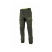 Upower Harmony Pantalones de Trabajo de Verano - Talla 5XL - Corte Jogging, Impermeables, Secado Rapido, Multiples Bolsillos, Detalles Reflectantes - Color Verde Oscuro