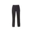 Upower Bioko Pantalones Impermeables de Trabajo - Talla XL - Cremalleras Laterales Waterproof, Tecnologia de Grafeno, Termorregulacion Inteligente, Propiedades Bacteriostaticas, Detalles Reflectantes - Color Negro