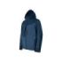 Upower Verve Chaqueta Tecnica - Talla S - Proteccion Contra Lluvia y Frio, Softshell con Interior de Micro-Fleece, Capucha Desmontable, Multiples Bolsillos, Detalles Reflectantes - Color Azul Marino