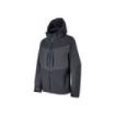 Upower Verve Chaqueta Tecnica - Talla M - Softshell Resistente, Interior Micro-Fleece con Grafeno, Capucha Desmontable, Repelente a Liquidos, Cremallera Waterproof - Color Gris