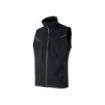 Upower Brio Chaleco de Trabajo Softshell - Talla 3XL - Repelente al Agua, Interior de Microfleece, Tecnologia de Grafeno, Multiples Bolsillos, Insertos Reflectantes, Cremallera Waterproof - Color Negro