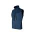 Upower Brio Chaleco de Trabajo Softshell - Talla S - Repelente al Agua, Interior de Microfleece, Tecnologia de Grafeno, Multiples Bolsillos, Detalles Reflectantes, Cremallera Waterproof - Color Azul Marino
