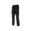 Upower Trek Pantalones Tecnicos Cargo - Talla 5XL - Repelentes a Liquidos, Transpirables, Secado Rapido, Multiples Bolsillos, Refuerzos Resistentes, Detalles Reflectantes - Color Negro