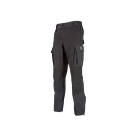 Upower Trek Pantalones Tecnicos - Talla S - Elasticidad Cuatro Direcciones, Repelentes a Liquidos, Transpirables, Secado Rapido, Refuerzos Antidesgaste, Elementos Reflectantes - Color Gris