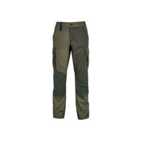 Upower Hike Pantalones Cargo Tecnicos - Talla L - Tejido Ripstop Elastico, Resistencia al Desgaste, Bolsillos Multifuncionales, Refuerzos en Rodillas, Elementos Reflectantes - Color Verde Oscuro