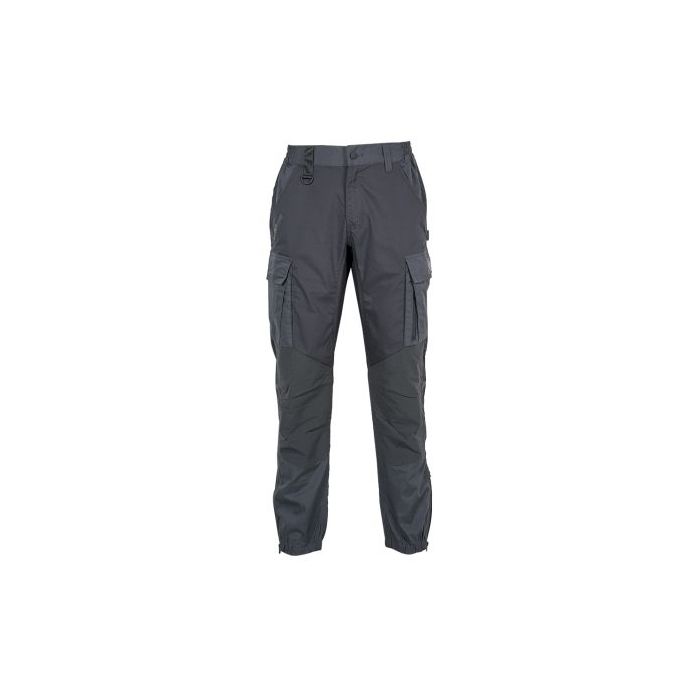 Upower Hike Pantalones Cargo Tecnicos - Talla M - Tejido Ripstop Elastico, Resistencia al Desgaste, Multiples Bolsillos, Refuerzos en Rodillas, Detalles Reflectantes - Color Gris