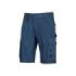 Upower Solaris Bermudas Cargo Funcionales - Talla 3XL - Tejido Ripstop Elastico, Multibolsillos, Detalles Reflectantes, Proteccion Lumbar, Cierre Antirayaduras, Porta Identificacion Oculto - Color Azul Marino