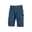 Upower Solaris Bermudas Cargo Funcionales - Talla 3XL - Tejido Ripstop Elastico, Multibolsillos, Detalles Reflectantes, Proteccion Lumbar, Cierre Antirayaduras, Porta Identificacion Oculto - Color Azul Marino