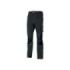 Upower Ibiza Pantalon de Trabajo Confortable - Talla M - Tejido Tecnico Elastico, Bolsillos Inteligentes, Cinturon Integrado, Detalles Reforzados, Cinta Reflectante, Triple Costura - Color Negro Carbon