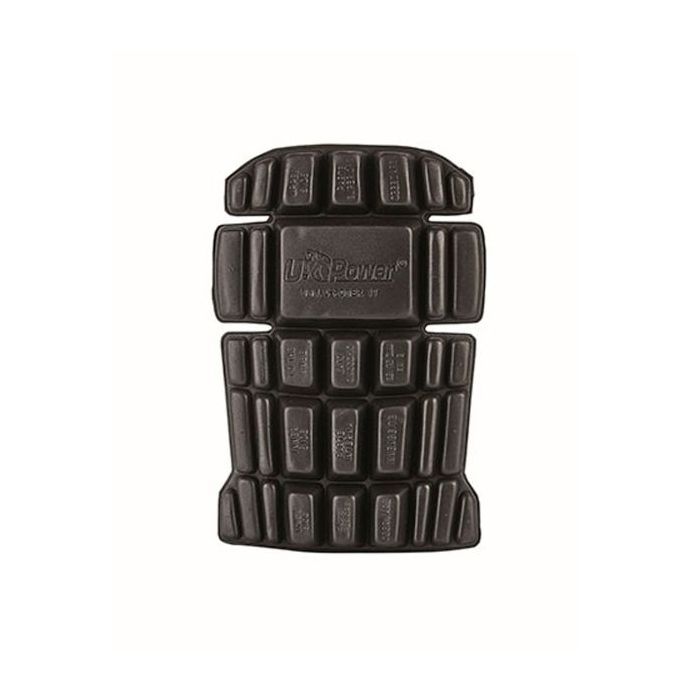 Upower Ergonómica Rodilla Rodilleras Ergonomicas - Talla Unica - Compatibles con Pantalones con Bolsillos, Cumplen Normativa en 14404:2004+a1:2010, Material EVA - Color Negro Carbon