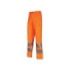 Upower Vega Pantalon de Trabajo de Verano - Talla 4XL - Alta Visibilidad, Comodidad y Resistencia, Refuerzos Lumbares, Rodillas Preformadas, Costuras Triples, Bolsillos Multifuncionales - Color Naranja Fluorescente