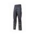 Upower Belgrado Pantalon de Trabajo Resistente - Talla S - Tela Poliester Mecanico de Algodon Elastico, Multiples Bolsillos, Cintura Elastica, Proteccion Lumbar, Rodillas Preformadas - Color Gris Oscuro