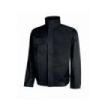 Upower Sofia Cazadora de Trabajo Resistente - Talla XL - Tejido Mechanical Stretch, Lavable a Alta Temperatura, Bolsillos con Cierre, Puños Ajustables, Tirador Portacredenciales - Color Negro Carbon