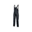 Upower Atene Peto de Trabajo Resistente y Funcional - Talla 4XL - Tejido Poli-Algodon Mechanical Stretch, Multiples Bolsillos con Cierre, Tirantes Ajustables, Lavable a 60° - Color Negro Carbon