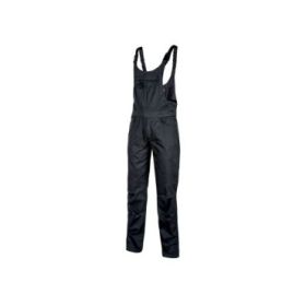 Upower Atene Peto de Trabajo Resistente - Talla L - Comodidad y Funcionalidad, Tejido Poli-Algodon Mechanical Stretch, Multiples Bolsillos, Lavable a Alta Temperatura, Ajuste Personalizado - Color Negro Carbon