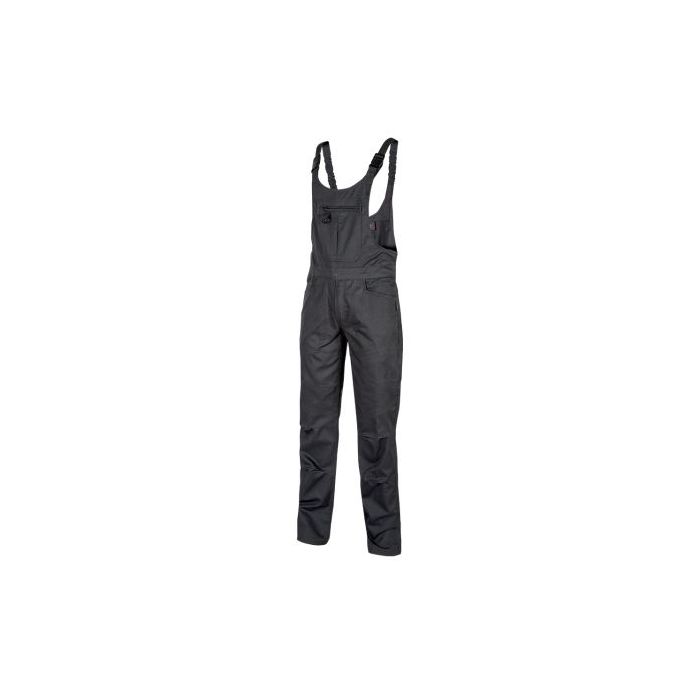 Upower Atene Peto de Trabajo Resistente - Talla 4XL - Comodidad y Funcionalidad, Tejido Poli-Algodon Mechanical Stretch, Lavable a 60°, Multiples Bolsillos, Ajuste Perfecto - Color Gris Oscuro
