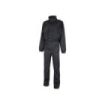 Upower Roma Mono de Trabajo - Talla 3XL - Tejido Policoton Mechanical Stretch, Multiples Bolsillos, Costuras Reforzadas, Cintura y Puños Elasticos, Rodillas Preformadas - Color Gris Oscuro