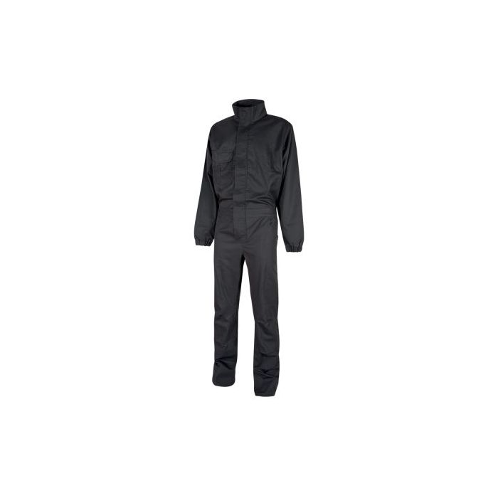 Upower Roma Mono de Trabajo - Talla XL - Tejido Policoton Mechanical Stretch, Multiples Bolsillos, Cintura y Puños Elasticos, Costuras Reforzadas - Color Gris Oscuro