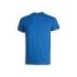 Upower Figi Camiseta de Trabajo de Algodon Cardado - Talla 5XL - Cuello Elastico Acanalado, Cinta Para-Sudor, Proteccion DPI1, Suavidad y Confort Prolongado - Color Azul Regio