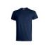 Upower Figi Camiseta de Trabajo - Talla 4XL - Algodon Cardado, Cuello Elastico Acanalado, Cinta Para-Sudor, Proteccion DPI1, Suavidad y Confort Prolongado - Color Azul Marino