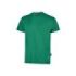 Upower Figi Camiseta de Trabajo de Algodon Cardado - Talla L - Suavidad y Confort Prolongado, Cuello Elastico Acanalado, Cinta Para-Sudor, Proteccion DPI1 - Color Verde Esmeralda