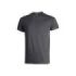 Upower Figi Camiseta de Trabajo - Talla M - Algodon Cardado, Cuello Elastico Acanalado, Cinta Para-Sudor, Proteccion DPI1 - Color Gris Meteorito