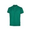 Upower Tonga Polo de Hombre de Algodon Pique - Talla L - Transpirable, Cuello con 3 Botones, Acabados en Canale, Refuerzos en Cuello y Hombros, Proteccion DPI1 - Color Verde Esmeralda