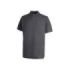 Upower Tonga Polo Hombre Algodon Pique - Talla 4XL - Transpirable y Duradero, Cuello 3 Botones, Acabados Canale, Refuerzos Cuello y Hombros, Proteccion DPI1 - Color Gris Meteorito