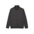 Upower Anuta Sudadera con Cremallera Completa - Talla L - French Terry Suave, Transpirable y Resistente, Mangas Ranglan, Ajuste Comodo y Duradero, Costuras Reforzadas - Color Gris Meteorito