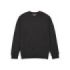 Upower Tupai Sudadera Cuello Redondo - Talla S - French Terry Verano, Libertad de Movimiento, Algodon y Poliester, Detalles en Punto Elastico, Estilo y Calidad Artesanal - Color Negro Carbon