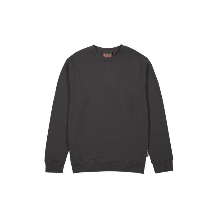 Upower Tupai Sudadera Cuello Redondo - Talla M - French Terry Verano, Libertad de Movimiento, Algodon y Poliester, Detalles en Punto Elastico, Estilo y Calidad Artesanal - Color Gris Meteorito