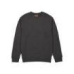 Upower Tupai Sudadera Cuello Redondo - Talla XL - French Terry Verano, Libertad de Movimiento, Algodon y Poliester, Detalles en Punto Elastico, Estilo y Calidad Artesanal - Color Gris Meteorito