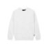 Upower Tupai Sudadera de Cuello Redondo - Talla L - French Terry de Verano, Libertad de Movimiento, Algodon y Poliester, Detalles en Punto Elastico, Mangas Ranglan - Color Blanco