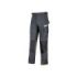 Upower Flash Pantalones de Trabajo Confortables - Talla 58 - Duraderos y Funcionales, Bolsillos Multifuncionales, Soportes para Herramientas, Rodilleras Confort, Reflectantes, Proteccion DPI1 - Color Gris Asfalto
