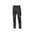 Upower Atom Pantalon de Tejido Elastico - Talla 5XL - Resistente al Agua, Transpirable, Secado Rapido, Bolsillos Multifuncionales, Proteccion Lumbar, Rodilleras Certificadas PPE CAT.1 - Color Gris Asfalto Verdoso
