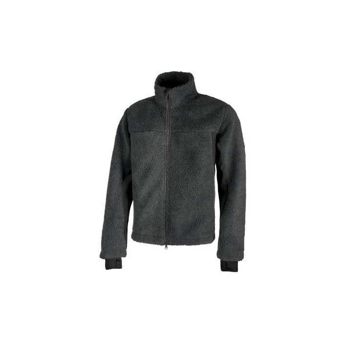Upower Vertigo Chaqueta Hibrida Ligera - Talla 3XL - Transpirable y Termica, Cierre Frontal Cremallera, Multiples Bolsillos con Cierre, Puños Elasticos con Agujero, Elementos Reflectantes - Color Gris Meteorito