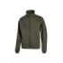 Upower Pluton Chaqueta de Tela Resistente - Talla XL - Suave, Repelente al Agua, Transpirable, Secado Rapido, Multiples Bolsillos, Capuchon Ajustable, Puños a Prueba de Viento, Proteccion DPI1 - Color Verde Oscuro