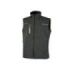 Upower Saturn Chaleco de Tela Resistente - Talla 4XL - Suave, Repelente al Agua, Transpirable, Bolsillos Practicos, Detalles Reflectantes, Proteccion DPI1 - Color Gris Asfalto