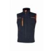 Upower Saturn Chaleco Resistente y Suave - Talla 5XL - Repelente al Agua, Transpirable, Secado Rapido, Bolsillo para Celular, Detalles Reflectantes, Proteccion DPI1 - Color Azul Marino