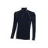 Upower Makalu Camiseta de Trabajo Tecnica - Talla 2XL - Cuello Alto con Cremallera, Costuras Planas Antirritacion, Material Transpirable - Color Azul Marino