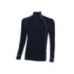 Upower Makalu Camiseta de Trabajo Tecnica - Talla S - Cuello Alto con Cremallera, Costuras Planas Antirritacion, Material Transpirable - Color Azul Marino