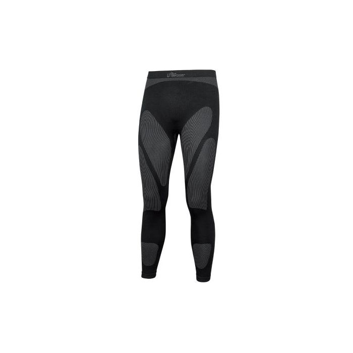 Upower Chamonix Calcetines Termicos Tecnicos - Talla L/XL - Maxima Proteccion y Comodidad, Ligeros y Transpirables, Aislamiento Termico, Antibacterianos, Alta Elasticidad, Ajuste Perfecto - Color Negro Carbon