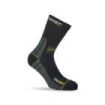 Upower Sturdy Calcetines de Trabajo Tecnicos - Talla M - Comodidad Maxima, Tecnologia PowerFit, Compresion Gradual, Antifatiga, Soporte Tobillos, Ventilacion Optima, Refuerzos Cordura - Color Negro Carbon