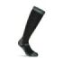 Upower Zenith Calcetines Largos de Trabajo - Talla S - Tecnologia de Compresion Gradual, Soporte en Tobillos, Canales de Ventilacion, Costuras Planas, Refuerzos Antidesgaste - Color Verde Fluorescente