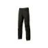 Upower Alfa Pantalon de Trabajo con Multiples Bolsillos - Talla 48 - Porta Martillo, Bolsillos para Rodilleras, Cintura Elastica, Proteccion DPI1 - Color Negro Carbon