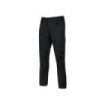 Upower Bravo Top Pantalon CVC Stretch - Talla S - Bolsillos Multifuncionales, Cierre de Velcro, Martillo en Cintura, Triple Costura, Ajuste Slim-Fit, Proteccion DPI1 - Color Negro Carbon