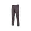 Upower Bravo Top Pantalon CVC Stretch - Talla 2XL - Durabilidad y Estilo, Multiples Bolsillos, Martillo en Cintura, Triple Costura, Ajuste Slim-Fit, Proteccion DPI1 - Color Gris Oscuro