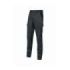 Upower Guapo Pantalones de Trabajo de Algodon Elastico - Talla S - Bolsillos Multifuncionales, Cierre Resistente, Proteccion Lumbar, Detalles Reflectantes, Triple Costura, DPI1 - Color Negro Carbon