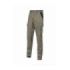 Upower Guapo Pantalones de Trabajo de Algodon Elastico - Talla S - Multiples Bolsillos, Cierre Resistente, Cintura Elastica, Rodillas Preformadas, Talonera Reforzada, Proteccion DPI1 - Color Arena